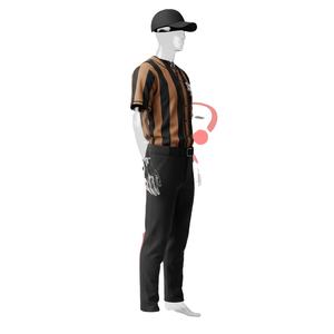 Maillot de baseball personnalisé à col en V, tissu 100 % polyester avec logo personnalisé - Product Image 3