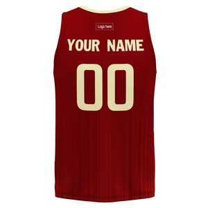 Custom Breathable Summer Sleeveless Basketball Jersey 100% Polyester Fully Sublimated Printing Anti-Bacterial Unisex Sports Wear - Product Image 3