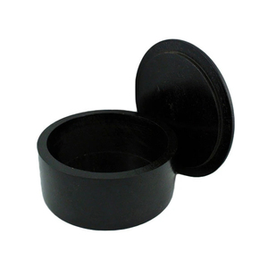 Recipiente portátil de madera de nogal hecho a mano y personalizado para jabón de afeitar, tazón para jabón de afeitar con tapa - Product Image 1