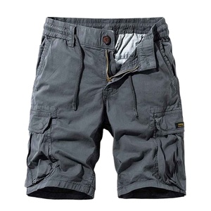 Pantalones Cortos Casuales de Verano para Hombre, de Algodón Suave y Elástico, Ligeros, de Corte Relajado, Ideales para Uso Diario y Actividades al Aire Libre - Product Image 1