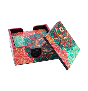 Posavasos de MDF con impresión en esmalte, de alta calidad, clásicos, personalizados, para vasos de agua, a precio económico. - Product Image 3