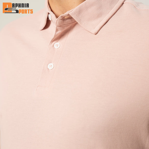 Camiseta de Manga Corta Casual para Hombre, 100% Algodón, Tejido Sólido, Bordado con Logotipo Personalizado al por Mayor - Product Image 2