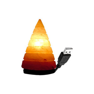 Lámpara de Sal del Himalaya de Primera Calidad, Mini USB, Decoración para el Hogar, Diseño Tallado a Mano con Estilo Feng Shui, Lámpara de Sal Natural - Product Image 5