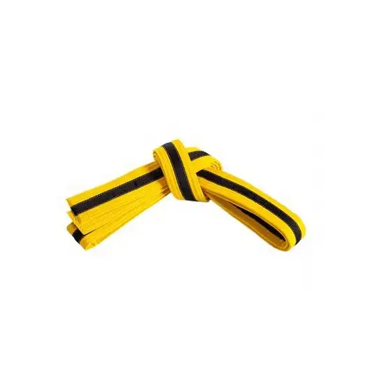wholesale manufacturer karate belt high quality colour with stripe cotton martial arts be Karate belts