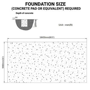 30 'X 60' resistente copertura in PVC picco di stoccaggio del soffitto rifugio con Drive attraverso le porte TMG-ST3060V capannone e unità di stoccaggio - Product Image 6