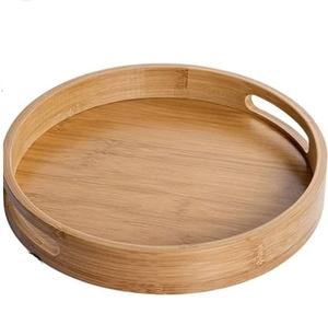 Plateau de service en rotin pour salades et fruits, idéal pour les hôtels et restaurants – Équipement de restauration et vaisselle de présentation - Product Image 6