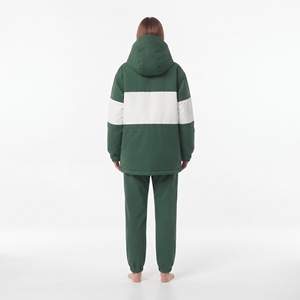 Ensemble de combinaison de ski imperméable à capuche pour femme, veste et pantalon coupe-vent pour l'hiver, vêtements d'extérieur respirants - Product Image 3