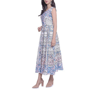 Vestido Casual Estampado para Mujer, Hermoso Diseño Floral, Material Suave y Ligero, Cómodo y Elegante, Vestido Largo - Product Image 4