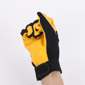 Guantes Mecánicos Industriales de Protección para Manos, Textura Acrílica Granulada, Antiestáticos, Antivibración, 6 mil de Grosor, Transpirables, de Spandex - Product Image 4