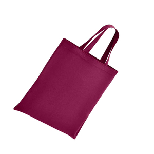 กระเป๋าผ้าแคนวาสทนทานพร้อมหูหิ้วสั้น กระเป๋าโท้ทแบบใช้ซ้ำได้สำหรับใช้ในชีวิตประจำวัน - Product Image 5