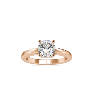 S925 <b>Silver</b> Square Pillow Shape Center Diamond <b>Wedding</b> Statement <b>Women</b> Moissanite <b>Ring</b> - Product Image 5