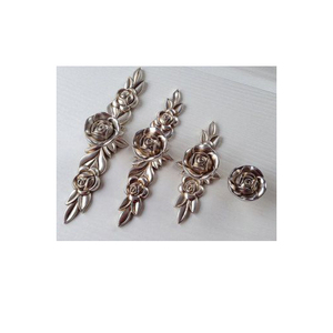 Flower Drawer Cabinet <b>Door</b> Handles for Kitchen Wardrobe Dresser Bathroom-Durable Easy Installation - Product Image 3