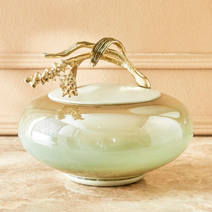 Cuencos de lujo para servir alimentos, de metal resistente, chapados en oro, con diseño de grano, de aspecto atractivo, hechos de vidrio, de gran venta, de la India. - Product Image 4