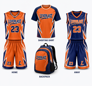 Custom Breathable Basketball Jerseys with Front Logo Sublimation Uniform Set OEM Team Sportswear Wholesale - Product Image 1