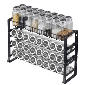 Organizzatore di Spezie Smontabile a 4 Livelli, Kit per Ripiani da Cucina e Mensole a Muro per Organizzare le Spezie - Product Image 3