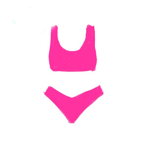 Conjunto de Bikini Negro de Nylon y Spandex de 200 GSM Premium, Tela Suave y Elástica, Lazos Laterales con Adorno Metálico, Logotipo Personalizado, Conjunto de Bikini para Mujer - Product Image 2