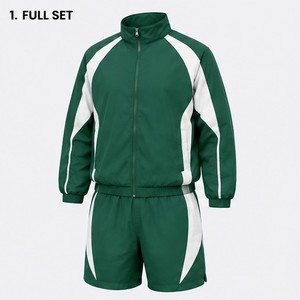 Autumn Unisex Solid Color <b>Hooded</b> Printed Windbreaker Tracksuit Custom Logo Full <b>Zip</b>-Up Two Piece High Street Plus Size Quick - Product Image 1