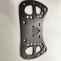 Volant de jeu de course automobile en fibre de carbone 3K personnalisé pour simulateur de course automobile, pièces de moules en fibre de carbone, pour Porsche/BMW/Benz