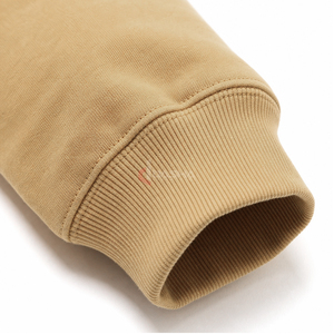 Sweat à capuche en molleton bouclette épais à épaules tombantes, coupe oversize, avec logo personnalisé, en coton, fabrication OEM, vente en gros, faible MOQ - Product Image 4