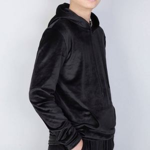 เสื้อฮู้ดกำมะหยี่ผู้ชายรุ่นใหม่ ปักลายดิจิทัล เป็นมิตรต่อสิ่งแวดล้อม คุณภาพพรีเมียม เนื้อผ้านุ่ม ระบายอากาศได้ดี ทนทาน สวมใส่สบาย - Product Image 3