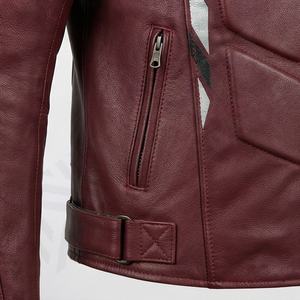 Chaqueta de Motociclista de Cuero Genuino para Hombre de la Mejor Calidad, Nueva Colección de Invierno, Chaquetas de Motocicleta con Protecciones Desmontables Personalizadas - Product Image 5