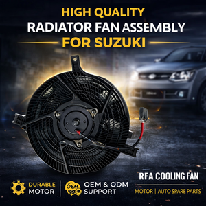 Conjunto de ventilador de radiador de alta calidad para Suzuki | Durable RFA Motor de ventilador de refrigeración OEM ODM Auto Repuestos - Product Image 1