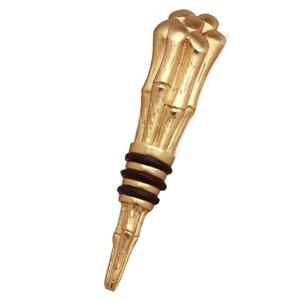 Polish Brass Bottle <b>Stopper</b> Custom Logo Laser Printing High Quality Wine <b>Stopper</b> For Sealing Custom Bar Gift Accessories - Product Image 2