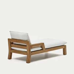 Pool Furniture Luxury Outdoor Swimming Pool Sun Lounger Teak Wood Furniture Seat Beach <b>Sunbed</b> - Naff - Product Image 3