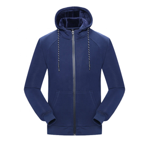 Sweat à capuche pour homme A70302 avec motif brodé, pull d'automne respirant à manches longues, doublé, motif à carreaux, tissu peigné - Product Image 2