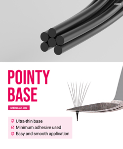 CharmLash Plateaux de cils en vison en gros, éventails préfabriqués, fournitures pour techniciennes en cils, volume ultra-rapide, symétrique, confortable et doux - Product Image 4