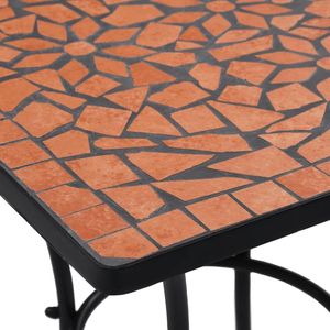 23.6 \ "in ceramica mosaico in Terracotta tavolo bistrot mobili da esterno - Product Image 6