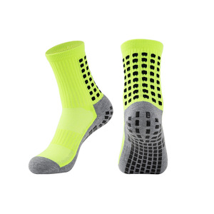 Chaussettes de football 2026 Nouveau Matériau Anti-Odeur Sport Jacquard Logo Haute Compression Printemps Cuivre Tricoté - Product Image 2