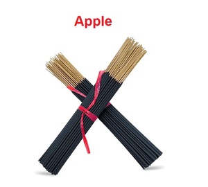 Bâtons d'encens de 19 pouces, best-sellers, bâtons d'encens naturels à l'odeur de pomme, approvisionnement en gros (noir) - Product Image 1