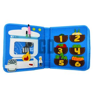 Mon premier livre éducatif en tissu pour apprendre les métiers - Product Image 4