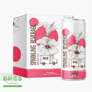 Boisson gazeuse à la framboise 330 ml, non alcoolisée, en conserve, eau potable, fabriquée par des fabricants d'eau gazeuse - Product Image 5