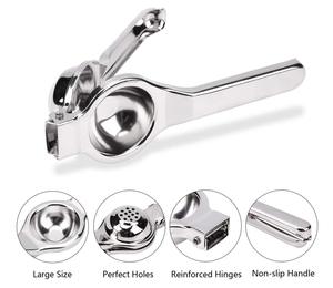 Hot Selling Wholesale Stainless Steel Lemon & Lime <b>Squeezer</b> Easy Use Manual Juicer Hand Press Dishwasher Safe Extracts for <b>Juice</b> - Product Image 2