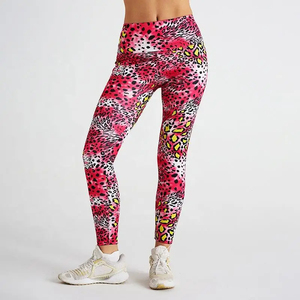 Wholesale Fashion <b>Leopard</b> Running <b>Leggings</b> Women Sublimation Yoga Sports Tights <b>Leggings</b> - Product Image 6