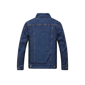 เสื้อแจ็คเก็ตยีนส์ผู้ชาย พรีเมียม เหมาะสำหรับใส่ทุกวัน สไตล์ลำลอง สำหรับการเดินทางและกิจกรรมพักผ่อน ผลิตโดยโรงงานดาก้า RMG - Product Image 4