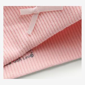 MAMACHERI Bonnet bébé en Lyocell et Spandex côtelé ultra-doux, écologique et respirant, pour nouveau-né fille, tricoté, ODM Vietnam 0-3M - Product Image 4