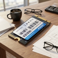 قرص صلب داخلي موثوق NVMe M.2 SSD SATA بسعات 512 جيجابايت و1 تيرابايت و2 تيرابايت و4 تيرابايت للكمبيوتر والكمبيوتر المحمول وتخزين NAS مع ضمان لمدة 3 سنوات وسرعة قراءة/كتابة 500-600 ميجابايت/ثانية