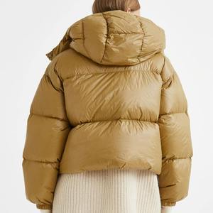 Hot Selling Winter Crop <b>Top</b> Puffer for Ladies Customizable Short <b>Bubble</b> Coat Design,Also features breathable cotton jackets - Product Image 5