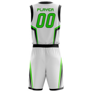 Uniformes de Baloncesto sin Mangas con Diseño Personalizado, Antibacterianos, Transpirables, de Secado Rápido, con Logotipo Personalizado, Tela de Poliéster - Product Image 2