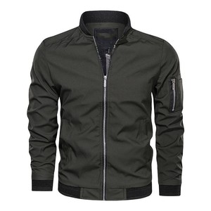 Chaqueta Bomber de Invierno para Hombre, con Cierre, Estilo Casual, Ropa de Calle, Marcas Estadounidenses, Venta al Por Mayor, Nueva de Fábrica - Product Image 5