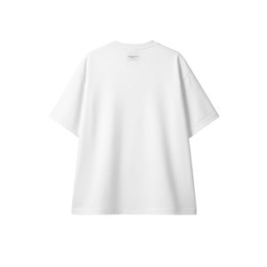 เสื้อยืดคอตตอนคุณภาพสูง 230 แกรม ทรงโอเวอร์ไซส์ ไหล่ตก สไตล์สตรีทแวร์ รับผลิตตามสั่ง พิมพ์ลายโลโก้ สำหรับผู้ชาย - Product Image 3