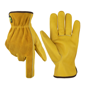 Gants de sécurité en cuir de vachette pleine fleur de haute qualité pour le soudage, le travail et le jardinage - Product Image 1