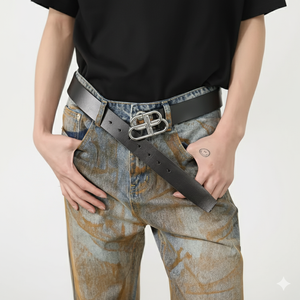 Vaqueros holgados vintage lavados para hombre, estilo urbano, con lavado desgastado, cómodos y transpirables - Product Image 6