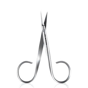 Tijeras para Uñas de Acero Inoxidable para Recortar Cejas y Cutículas con Precisión, Cuchilla Fina y Afilada, Tijeras para Cutículas de Manicura Super Delgadas - Product Image 1