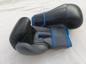 Gants de boxe en cuir PU personnalisés avec logo, pour entraînement de sparring, Muay Thai, Kick Boxing, 10oz, 16oz - Product Image 2