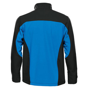 Veste en polaire rouge pour homme, col zippé, respirante, décontractée, pour l'automne, coupe classique, en polyester - Product Image 2