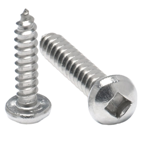 Factory Supply Stainless Steel Self Tapping <b>Screw</b> SS304 Square Drive Pan Head DIN7981 <b>Screw</b> for Hardware Use - Product Image 2